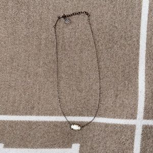 Kendra Scott white stone necklace